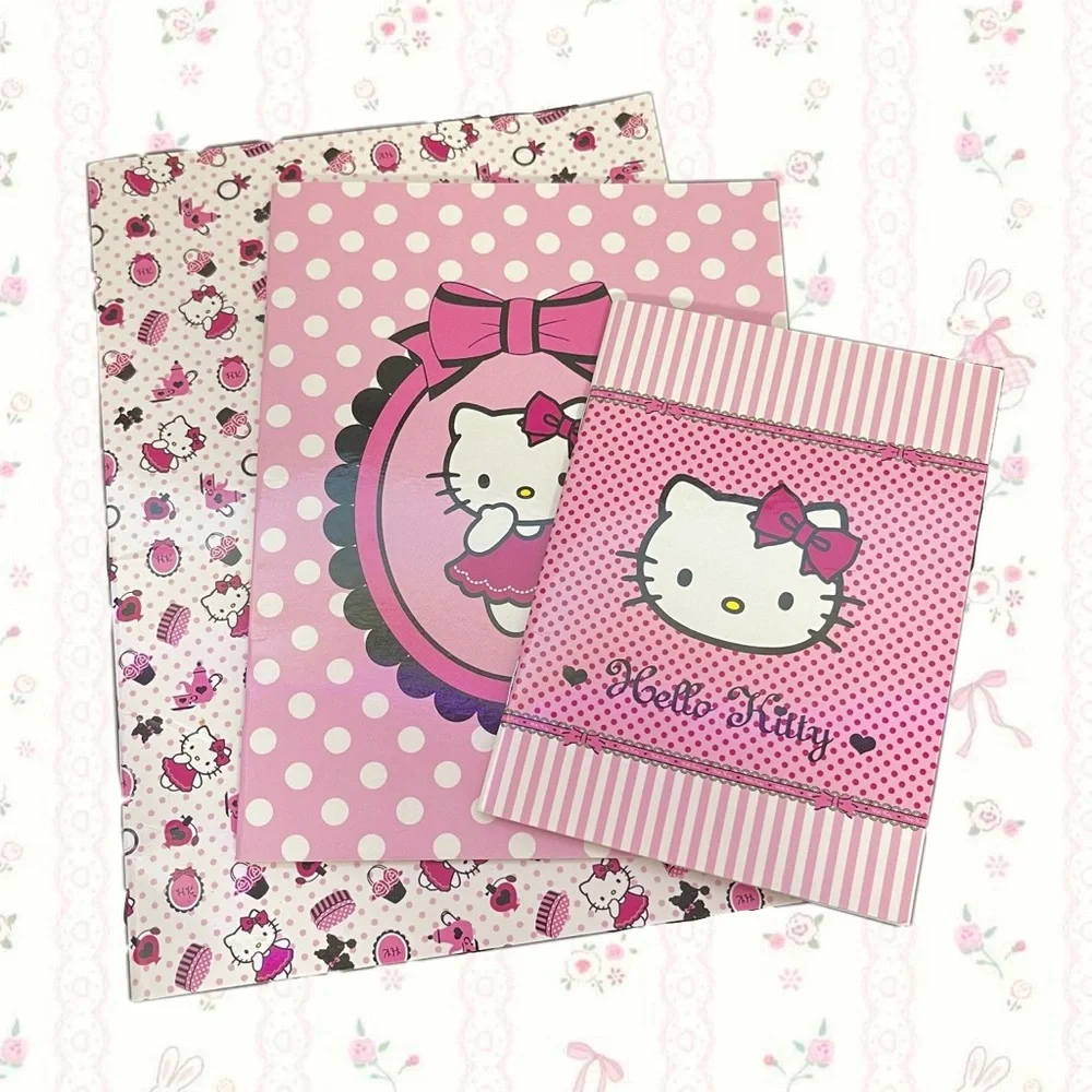 Cheetah Hello Kitty Mini Tote Bag With Notebooks - Picture 3 of 4